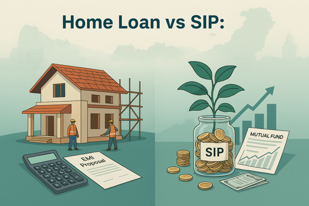 Home Loan vs SIP Calculator